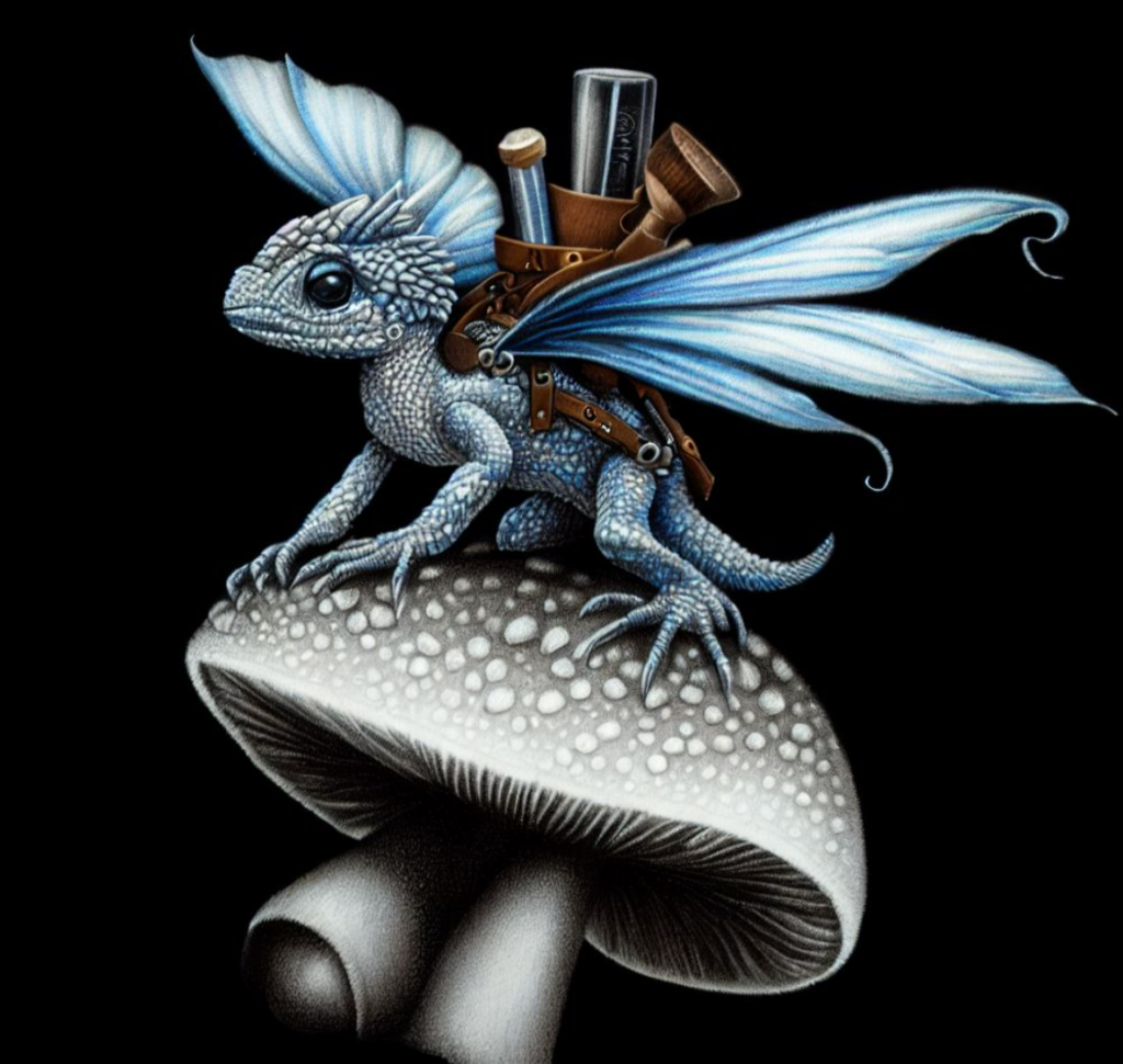 Casiina Fairie Dragon Gatewalkers